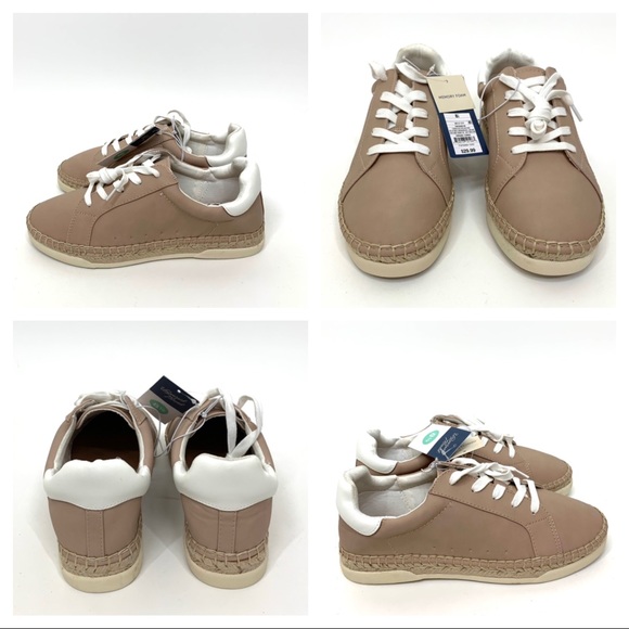 Universal Thread Shaelyn Espadrille Tan Lace Up Boho Sneaker With Memory Foam - Picture 13 of 16